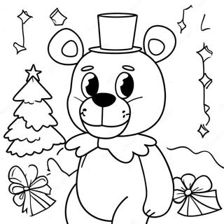 Fnaf Kerst Kleurplaat 36915-30756