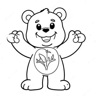 Stoner Care Bear Kleurplaat 36935-30759