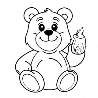 Chill Stoner Care Bear Kleurplaat 36936-30762