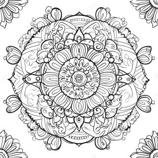 Genezing Mandala Kleurplaat 37005-30814