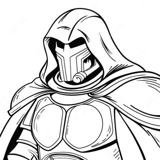 Dr Doom Kleurplaten