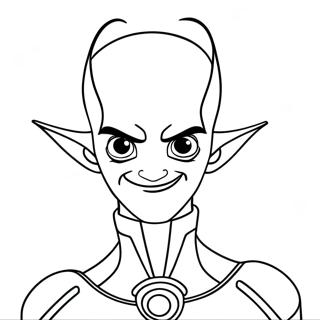 Megamind Kleurplaat 37265-31022