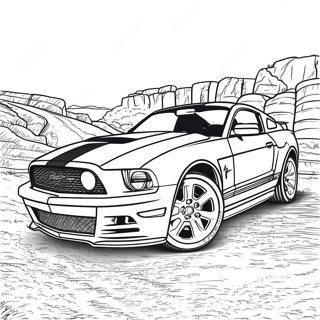 Mustang Gt Mustang Kleurplaten