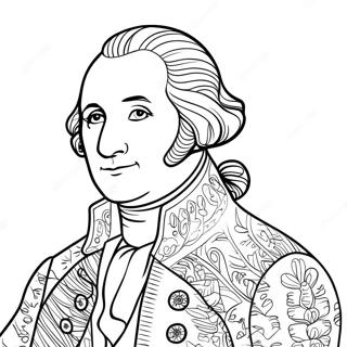 George Washington Kleurplaat 37616-31294