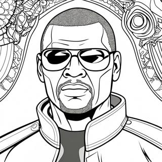 Nick Fury Kleurplaat 37626-31311