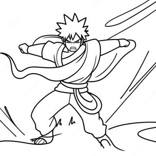Sasuke Uchiha In Gevecht Kleurplaat 3821-3095
