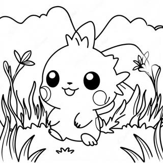 Gras Type Pokemon Kleurplaat 38406-31934