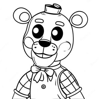 Fnaf Marionet Kleurplaten