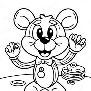 Chuck E Cheese Kleurplaat 3860-3123