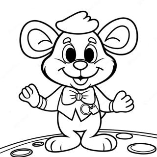 Chuck E Cheese Kleurplaat 3860-3124