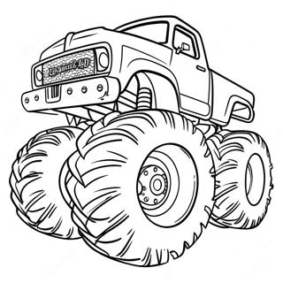 Max D Monster Truck Kleurplaat 38877-32314