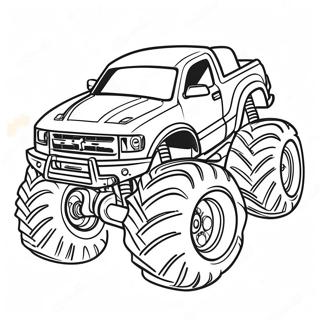 Max D Monster Truck Kleurplaat 38877-32315