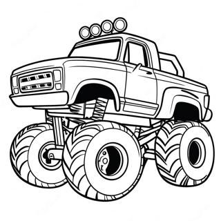 Max D Monster Truck Kleurplaat 38877-32316