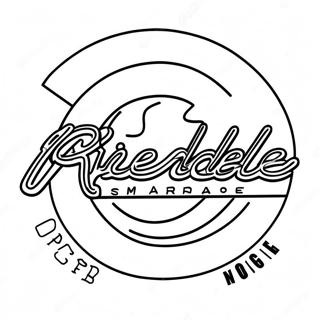 Riverdale Logo Kleurplaat 39006-32398