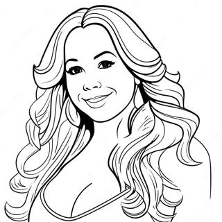 Mariah Carey Kleurplaat 39377-32677