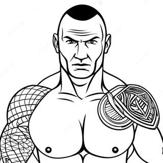 Randy Orton Wwe Kleurplaat 39387-32694