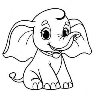 Dumbo Kleurplaten