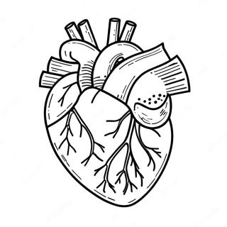 Hart Anatomie Kleurplaat 3950-3195