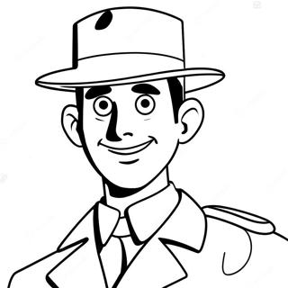 Inspecteur Gadget Kleurplaat 39687-32939