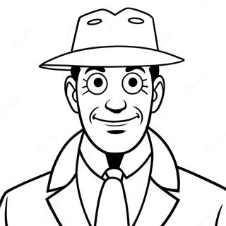 Inspecteur Gadget Kleurplaat 39687-32940