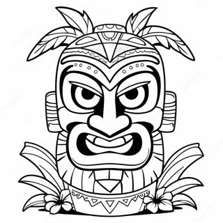 Tiki Kleurplaten