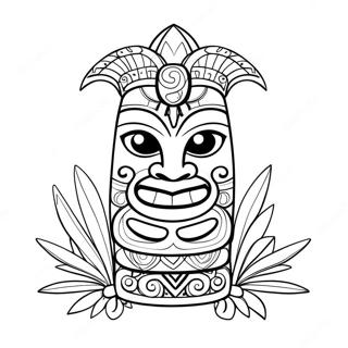 Tiki Kleurplaat 39767-32992