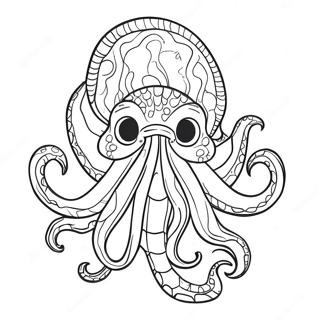 Seattle Kraken Logo Kleurplaat 39777-32996