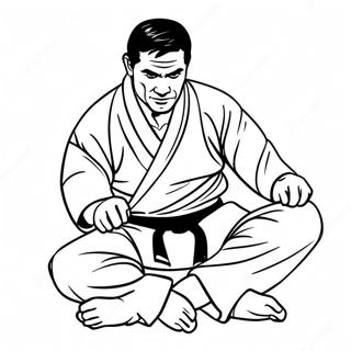 Jiu Jitsu Kleurplaat 40107-33263