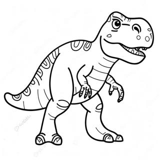 Kleurplaat Van Een T Rex 40607-33650