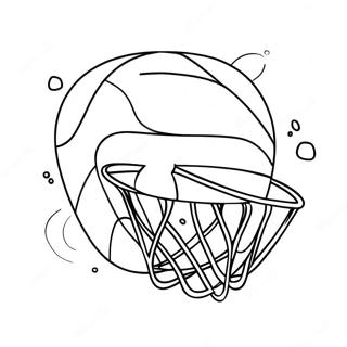 Basketbal Kleurplaten