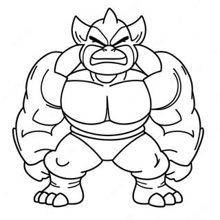 Machamp Kleurplaten