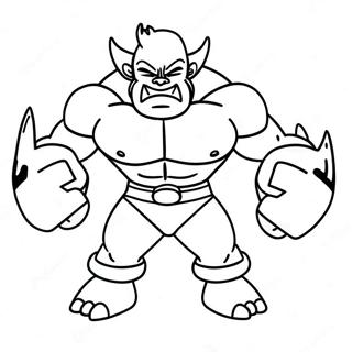 Machamp Spierballen Kleurplaat 40869-33835