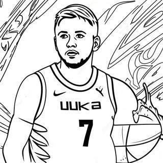 Luka Doncic Kleurplaat 40968-33926