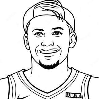 Luka Doncic Kleurplaat 40968-34030