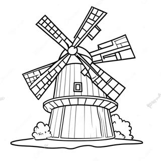 Molen Kleurplaten