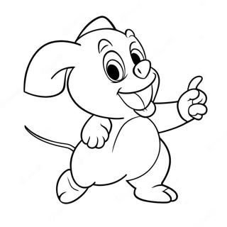 Porky Pig Kleurplaat 41088-34018