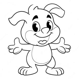 Porky Pig Kleurplaat 41088-34020