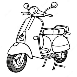 Scooter Kleurplaten