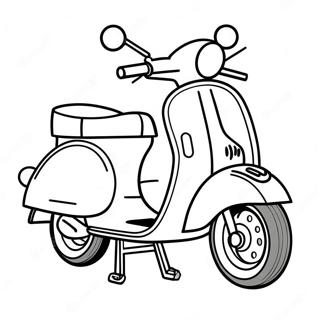 Scooter Kleurplaat 41148-34178