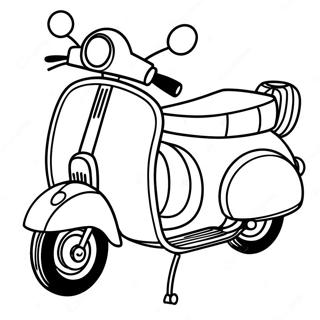 Scooter Kleurplaat 41148-34179