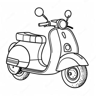 Scooter Kleurplaten