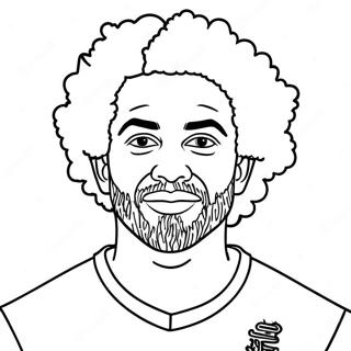 Mo Salah Kleurplaat 41188-34202