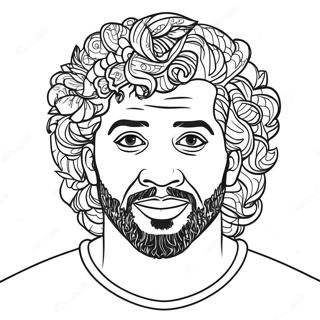 Mo Salah Kleurplaat 41188-34203