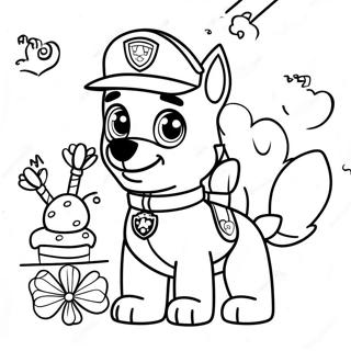 Paw Patrol Verjaardag Kleurplaten