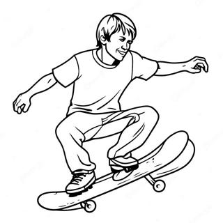 Tony Hawk Kleurplaat 41699-34614