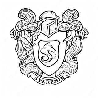 Slytherin Kleurplaten