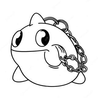 Chain Chomp Kleurplaat 42350-35110