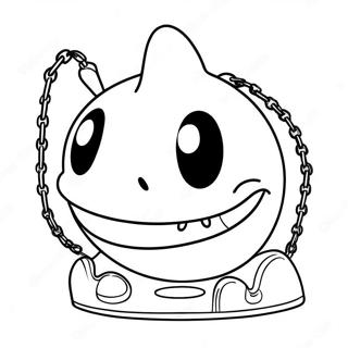 Chain Chomp Kleurplaat 42350-35111