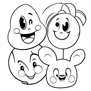 Disney Emoji Kleurplaat 42380-35315