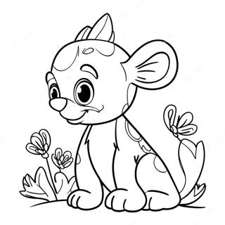 Disney Dieren Kleurplaat 42761-35616